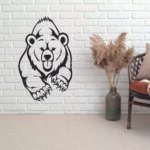 Grizzly Bear In Full Charge