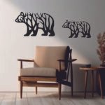Natural Pair of Bears