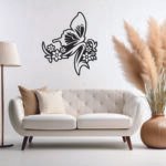 Delicate Floral Butterfly
