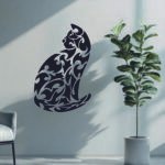 Tribal Cat Looking Back