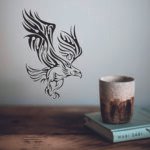 Tribal Eagle in Flight