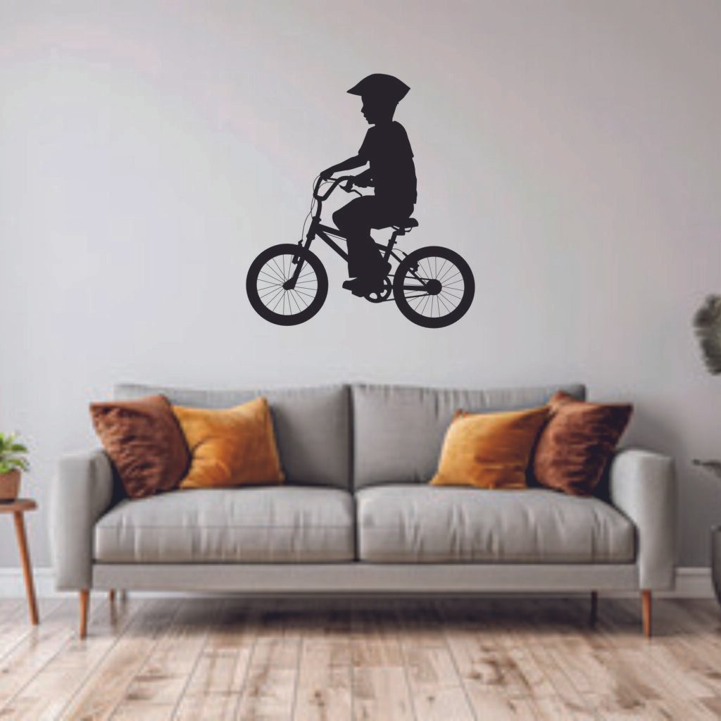 Child on a Bike