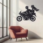 Couple on a Motorcycle