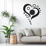 Heart with Circles