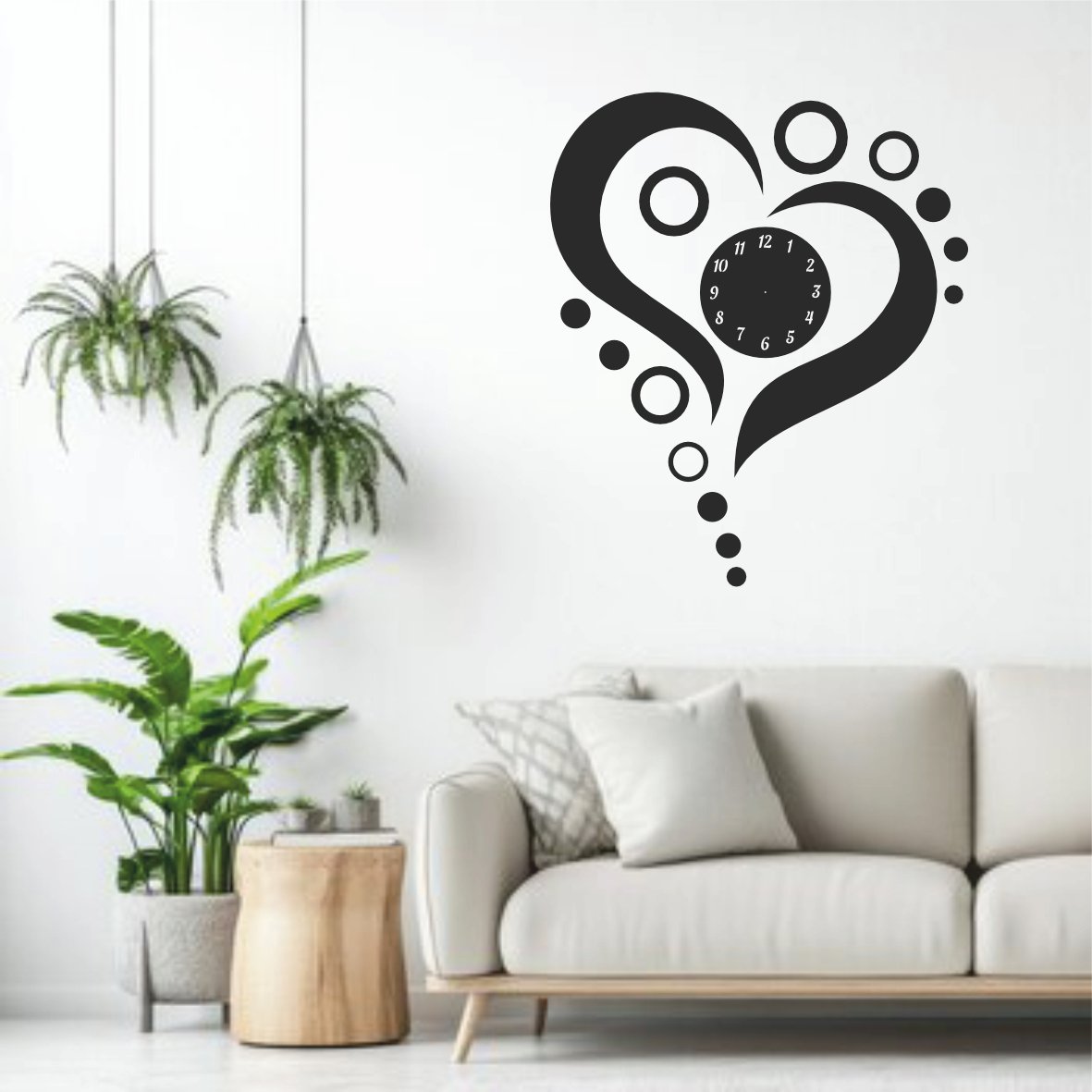 Heart with Circles