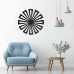 Radiating Geometric Circle